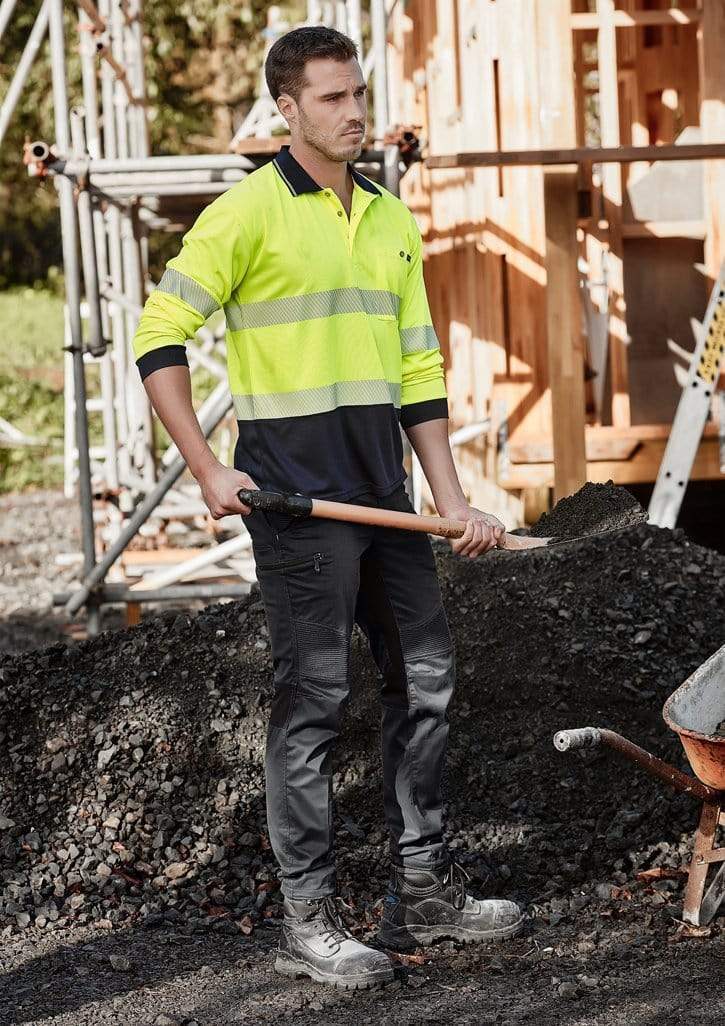 SYZMIK mens streetworx stretch pant non-cuffed zp320 Work Wear Syzmik